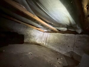 雨漏り修理 床下の状態